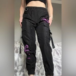 LF black cargo pants, limited edition (size: small)